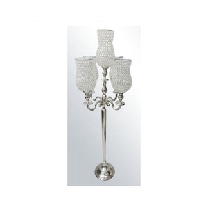 <b>crystal</b> globe candelabra for wedding floor candelabra decorative centerpieces - Product Image 3