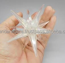 Étoile Merkaba en cristal de quartz clair, étoile Merkaba à 12 points, cristal Merkaba, pierre naturelle, pierre précieuse de guérison Reiki, vente en gros - Product Image 6