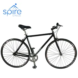 new design single speed steel frame road bike