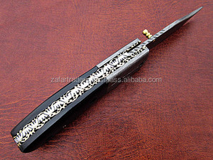 Personalizado hecho a mano de alta calidad de acero de Damasco cuchillo de caza de bolsillo-Bolsillo cuchillo-cuchillo plegable (ZR285) - Product Image 4
