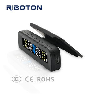 ソーラーウィンドシールド<span class=keywords><strong>TPMS</strong></span>タイヤ空気圧監視システム車のワイヤレスタイヤ空気圧アラーム内部圧力センサー - Product Image 3