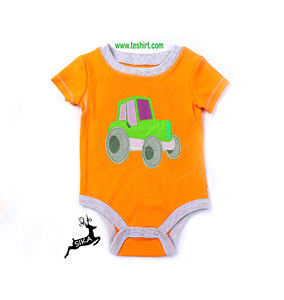 Combinaisons pour bébé en coton, vêtements pour nourrissons écologiques, tissu respirant et doux, combinaison pour bébé garçon 100% coton, combinaison mignonne teinte naturellement en Inde - Product Image 5