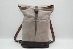 Sac à dos en cuir véritable imperméable, sac à main en toile cirée, unisexe, pour l'extérieur, l'école, le sport, nouvelle arrivée LHB 0084 - Product Image 3