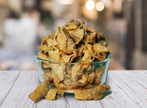 ฮอตบูมแห้งเค็มผิวปลาขนมขบเคี้ยวทอดชิปอาหารทะเลทั้งสไตล์ MS Lily + 84 906927736 - Product Image 6