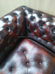 Chesterfield-sofá de cuero genuino - Product Image 4