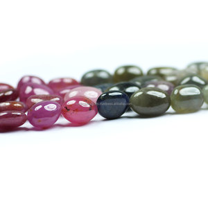 Catégorie de produits Perles en vrac lisses en saphir naturel Multi - Product Image 4