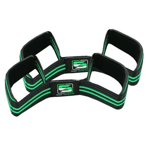 Professional Heavy-Duty Durable Cotton Wrist Support Strap Figure Eight Design for <b>Weight</b> <b>Lifting</b> Print Pattern Wraps - Product Image 2