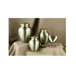 Metal Pet Cremation <b>Urns</b> With Unique Design <b>for</b> <b>Ashes</b> Wholesale Cheap Price Cremation Jar <b>for</b> Funeral Supplies Metal <b>Urns</b> - Product Image 1
