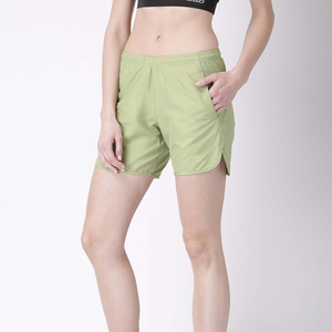 Nouveau respirant séchage rapide taille haute 100% coton Yoga sport Shorts grande taille femmes 2.5 pouces - Product Image 2