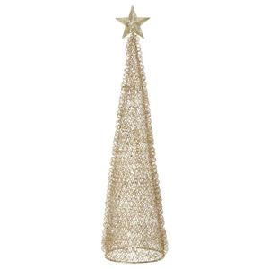 Décoration de table de Noël vintage en fil d'or pour l'intérieur - Product Image 1