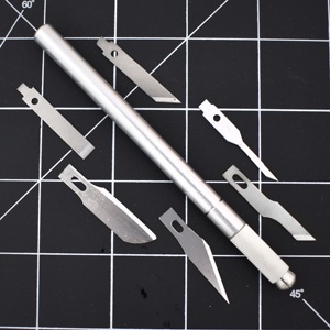 MADE in TAIWAN Precision Craft <b>Tools</b> Set with 6 Different Blades Art Hobby Craft <b>Knife</b> - Product Image 1