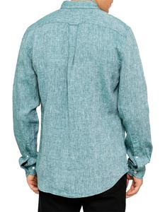 เสื้อเชิ้ตผ้าฝ้ายป๊อปลินลำลองสำหรับผู้ชาย ระบายอากาศได้ดี ผลิตในบังกลาเทศ - Product Image 2