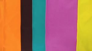 Tissu de robe de Spandex de polyester de couleur unie 204GSM avec la bonne qualité et la livraison - Product Image 4