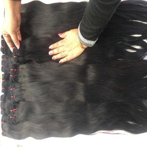 Haute qualité 10A vague droite Remy cheveux vierges bruts non transformés indien brésilien pour toutes les couleurs lâche vague profonde boucle italienne - Product Image 3