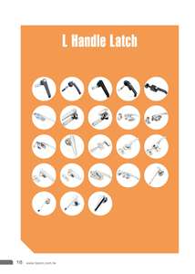 Loquet à levier actionné par le centre, style Southco, en zinc moulé sous pression, noir, LM-6150-1 - Product Image 6