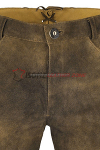 Short Lederhosen mi-long personnalisé grande taille unisexe Oktoberfest bavarois imprimé brodé anti-rides pour homme - Product Image 3