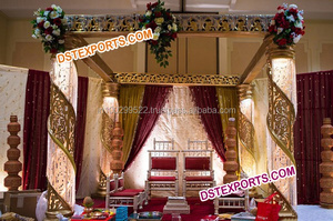 งานแต่งงานสุดหรู คริสตัลแมนดัปสวยงาม พกพาสะดวก ขนาดปรับแต่งได้ ตกแต่งด้วยไฟเบอร์กลาสคริสตัลจากออสเตรเลีย - Product Image 4