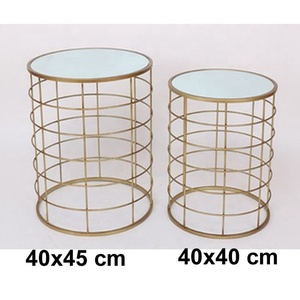 Mesa de centro de cristal, mesa de boda, espejo, muebles de sala de estar, decoración del hogar, muebles de comedor, novedad - Product Image 4