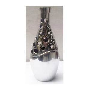 Florero Moderno para Decoración del Hogar y Bodas, Florero de Aluminio para Piso de 132 cm de Altura, Ecológico, Estilo Europeo Elegante - Product Image 2