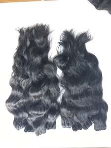 Cheveux bruts non traités, extensions de cheveux cambodgiens, emballage, cuticules alignées - Product Image 4