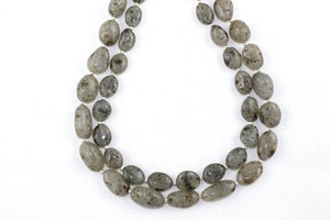 ธรรมชาติ Moss Rutile พลอยเรียบนักเก็ตรูปร่างลูกปัดสำหรับเครื่องประดับทำให้ผู้หญิงน่ารักของขวัญสร้อยข้อมือสร้อยคอต่างหู - Product Image 4