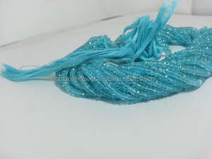 ลูกปัดหินคริสตัลทรงกลมขนาด4มม. ลูกปัดอะพาไทต์เจียระไนแบบเม็ดกลมสีฟ้าธรรมชาติซึ่งเป็นที่นิยมในการทำเครื่องประดับ - Product Image 4