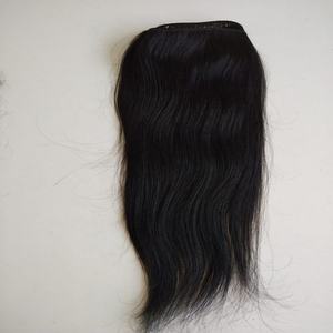 Poule brésilienne vierge vison cheveux Extensions cuticule aligné vague Style fermeture crépus frontale lune sac couleur naturelle échantillon gratuit - Product Image 2