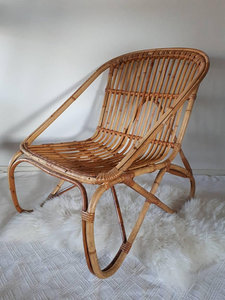 Silla de ratán vietnamita para adultos Diseño tradicional para almacén Patio Uso de granja - Product Image 5