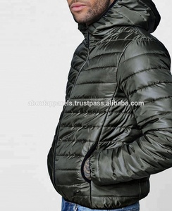 Nouveauté Manteau bouffant d'hiver bon marché pour hommes élégants Veste de rembourrage en fourrure à capuche chaude et respirante matelassée pour l'extérieur - Product Image 4