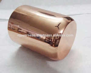 Copper Plated Candle Jar Tumbler - Product Image 4