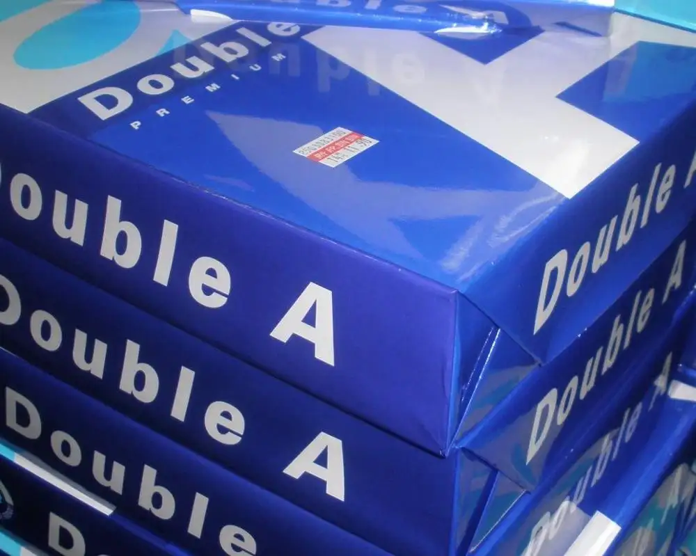 Double AA quality copy paper a4 80gsm