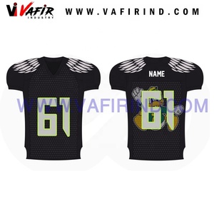 Conjunto de uniformes de sarga económicos para fútbol americano con sublimación completa hecha a medida para jóvenes - Product Image 2