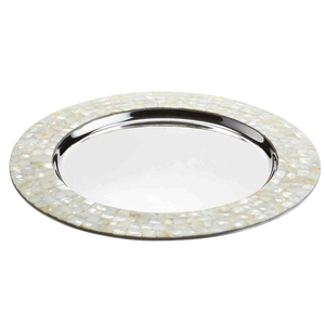 Plaque de chargement usb avec miroir, caisse en mosaïque - Product Image 1