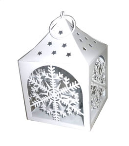 Adorno decorativo colgante de Navidad, adorno en forma de campana de Metal dorado - Product Image 5