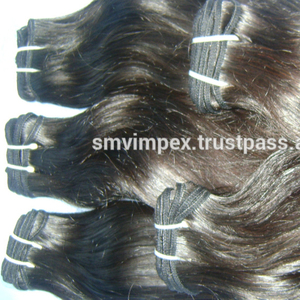 Tissage de cheveux humains remy, extension de cheveux humains avec bon lien, origine indienne - Product Image 4