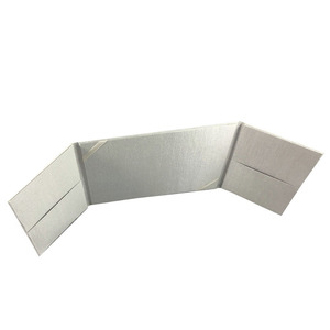 Tôn tạo lụa ba lần lời mời đám cưới Folio-Lời Mời tùy chỉnh sang trọng - Product Image 3