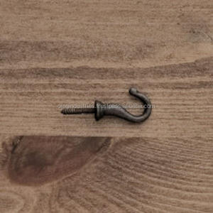 OMG Industries Crochet pour manteau en fonte Crochet double pour chapeau et manteau avec boules en céramique Application domestique en gros Produits métalliques - Product Image 5