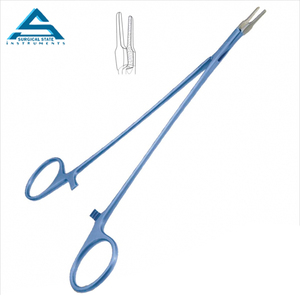 Jacobson Heavy TC-Coated Straight and Curved Jaw Agujas Base Herramienta Mango con Función de Bloqueo Instrumentos Quirúrgicos - Product Image 3