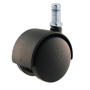 Roulette pivotante en PU/nylon de 50mm pour chaise de bureau pour l'école de bureau ou l'hôtel - Product Image 4