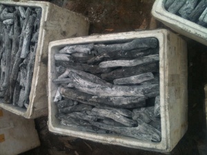 Charbon blanc d'eucalyptus de différents diamètres, charbon de bois BINCHOTAN pour barbecue, du VIETNAM - Product Image 4