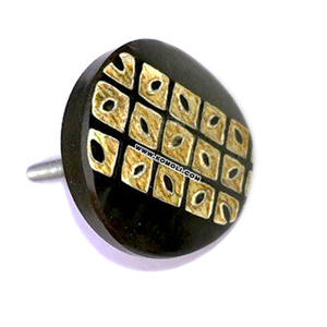 Poignées en corne sculptées en forme de poisson, design personnalisé, 1 pièce - Product Image 6