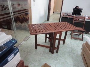 Mesa plegable de madera de Acacia HMG 201- 1909 - Product Image 2