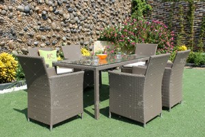 Stunning Design Synthetic Rattan Coffee and Dining Set for Outdoor Garden Patio Wicker Furniture - Product Image 3