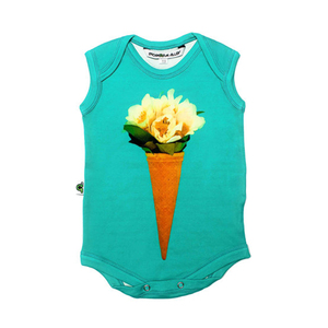 Ropa de Algodón Orgánico, Mameluco para Bebé Niña, India - Product Image 1