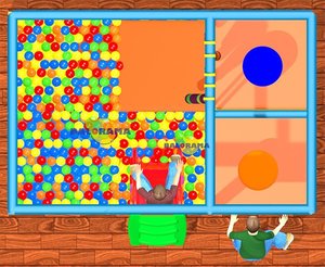 Piscine de boule télécommandée, monde d'eau, jeu Softplay - Product Image 4