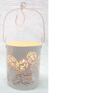 Handmade Luxury Metal Crystal <b>Tealight</b> <b>Holder</b> Embossed Round Solid Candle Stand with LED Light for Weddings Home Decor Christmas - Product Image 5