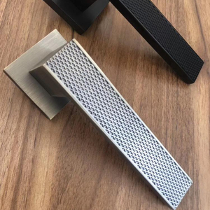 Vật Liệu Hợp Kim Kẽm Cửa Cách Sử Dụng Tấm Xử Lý Khóa Cửa Rosette Xử Lý Chất Lượng Cao - Product Image 2