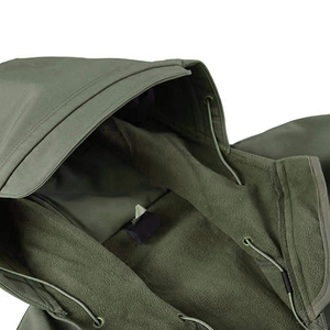 Chaqueta táctica para hombre, resistente al agua, 6 bolsillos, forro polar Softshell, senderismo, chaqueta de invierno, rompevientos, prendas de vestir - Product Image 3