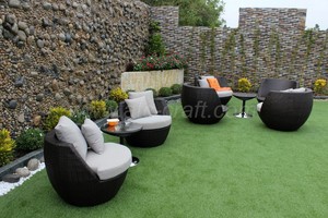 Diseño delicado PE Rattan Patio al aire libre Jardín Comedor Conjunto Muebles de mimbre - Product Image 5