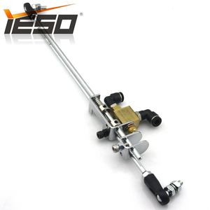 YS-10017 Metallo 2 Way Air-Gruppo Interruttore Pneumatico Lint Dispositivo di Raccolta Gran Bella Sicama Amida Abbigliamento di Parti di Macchine